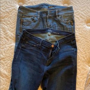 New York and company soho denim crop